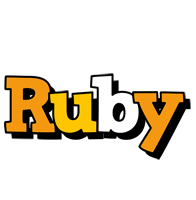 Ruby cartoon logo