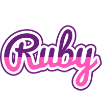 Ruby cheerful logo