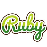 Ruby golfing logo