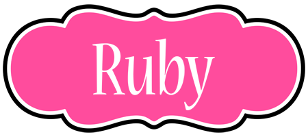 Ruby invitation logo