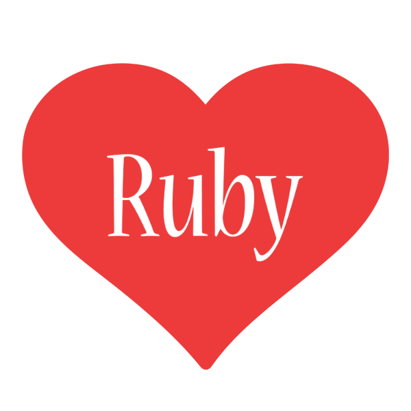 Ruby love logo
