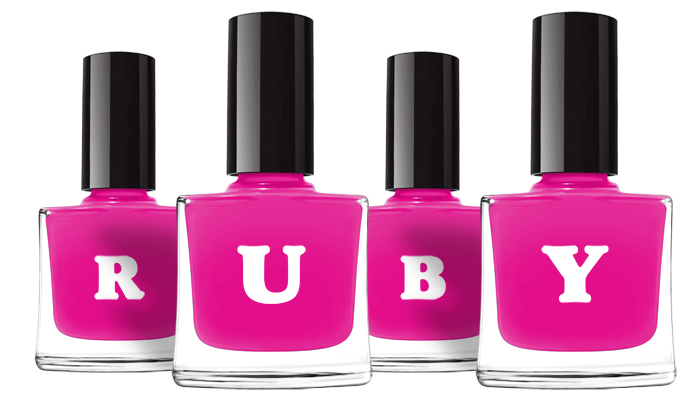 Ruby nails logo