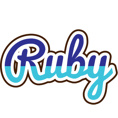 Ruby raining logo