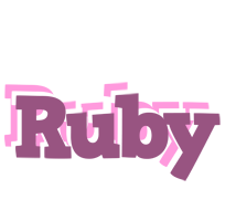 Ruby relaxing logo