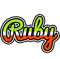 Ruby superfun logo