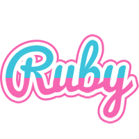 Ruby woman logo