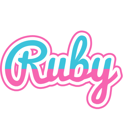 Ruby woman logo