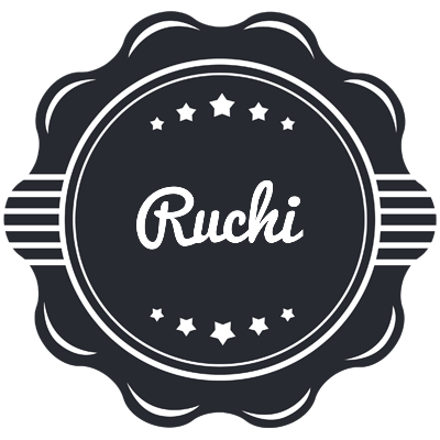 Ruchi badge logo