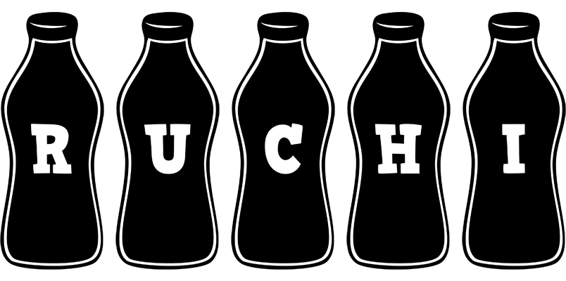 Ruchi bottle logo