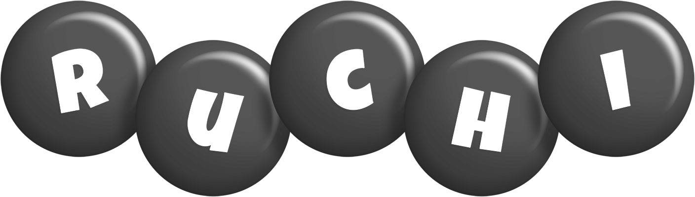 Ruchi candy-black logo