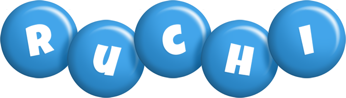 Ruchi candy-blue logo