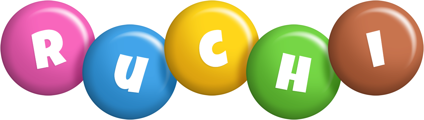 Ruchi candy logo