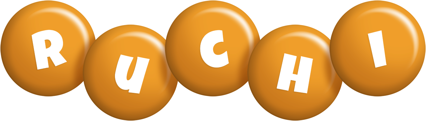 Ruchi candy-orange logo