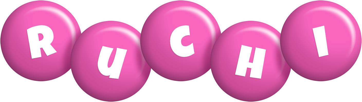 Ruchi candy-pink logo