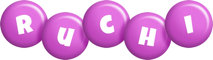 Ruchi candy-purple logo