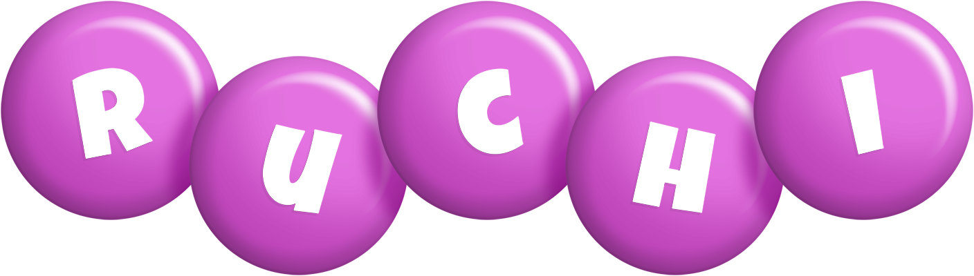 Ruchi candy-purple logo