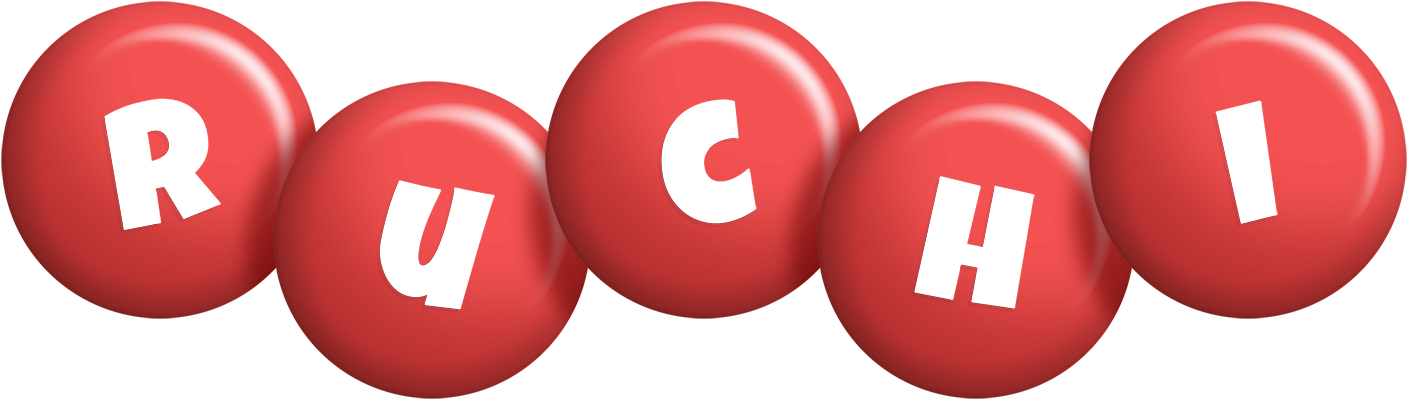 Ruchi candy-red logo