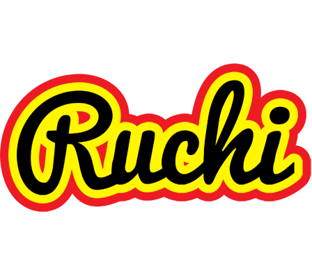 Ruchi flaming logo