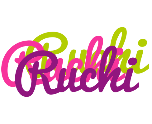 Ruchi flowers logo
