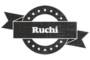 Ruchi grunge logo