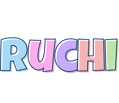 Ruchi pastel logo