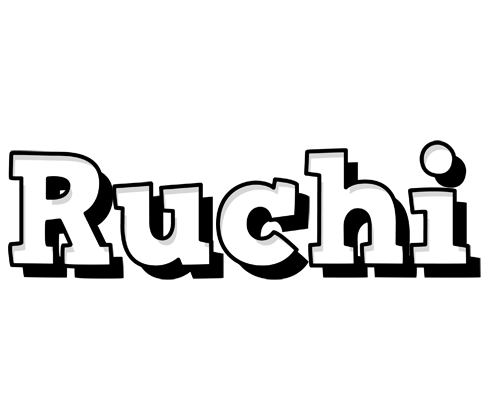 Ruchi snowing logo