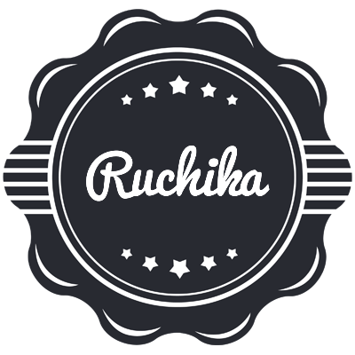 Ruchika badge logo