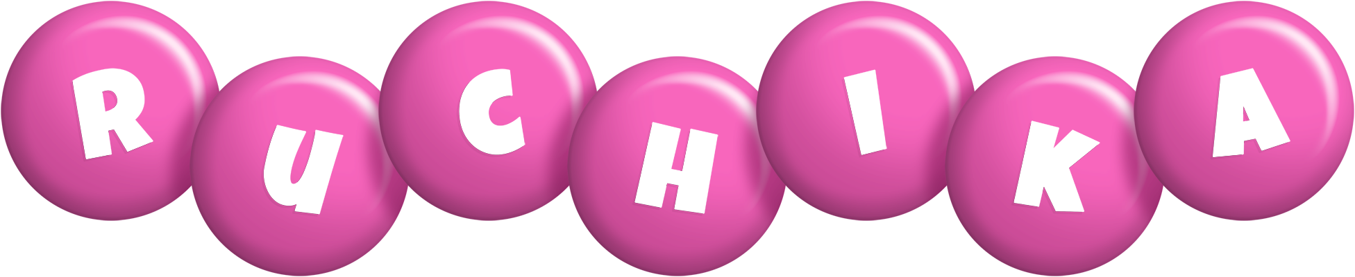 Ruchika candy-pink logo