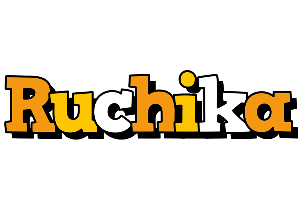 Ruchika cartoon logo