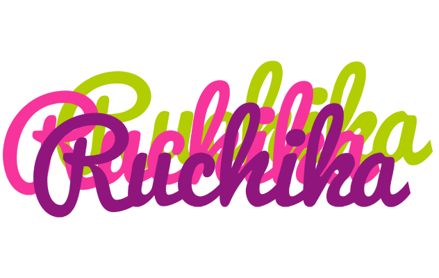 Ruchika flowers logo