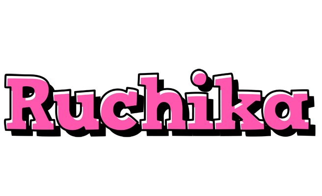 Ruchika girlish logo