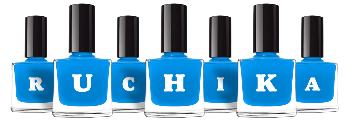 Ruchika glossy logo