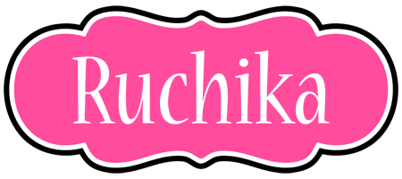 Ruchika invitation logo