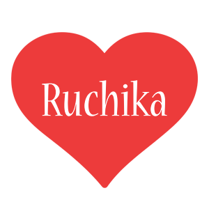 Ruchika love logo