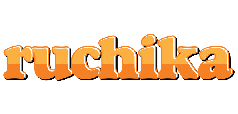 Ruchika orange logo