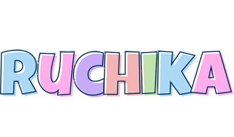 Ruchika pastel logo