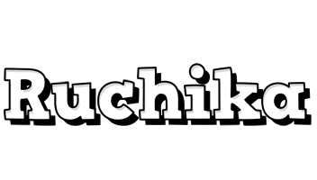 Ruchika snowing logo