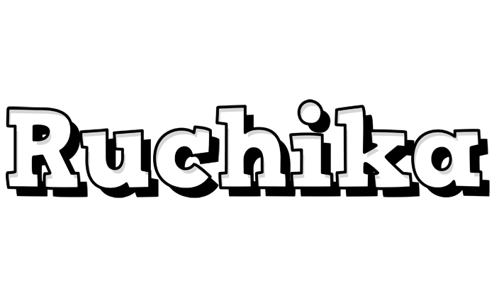 Ruchika snowing logo
