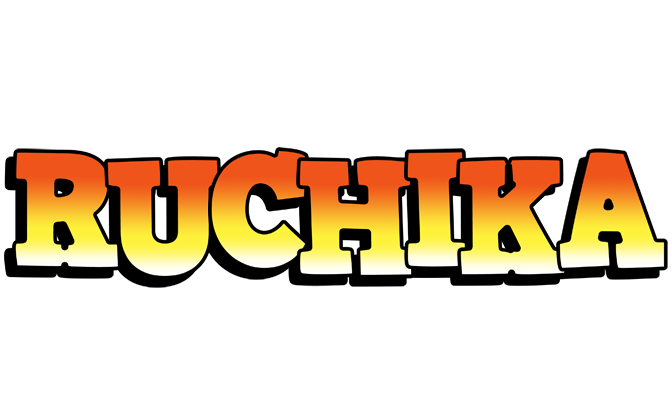 Ruchika sunset logo