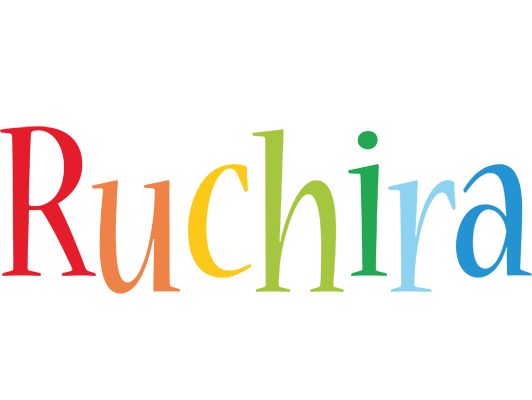 Ruchira birthday logo