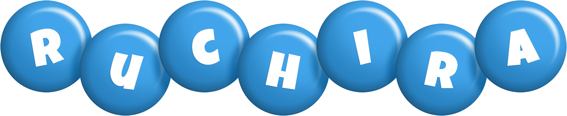 Ruchira candy-blue logo