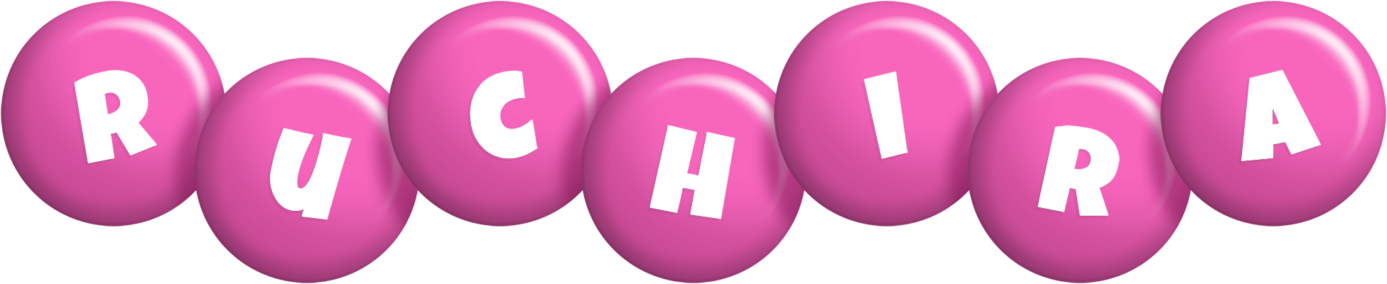 Ruchira candy-pink logo