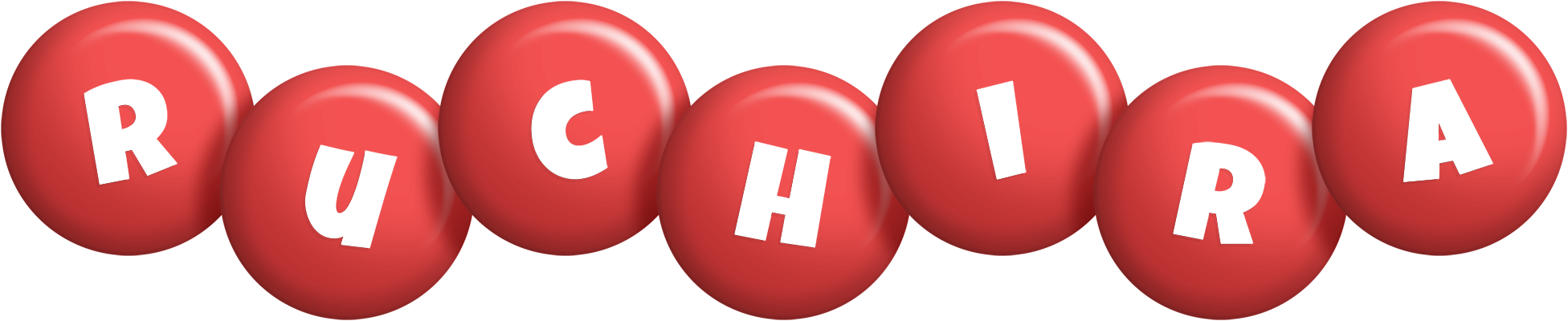 Ruchira candy-red logo