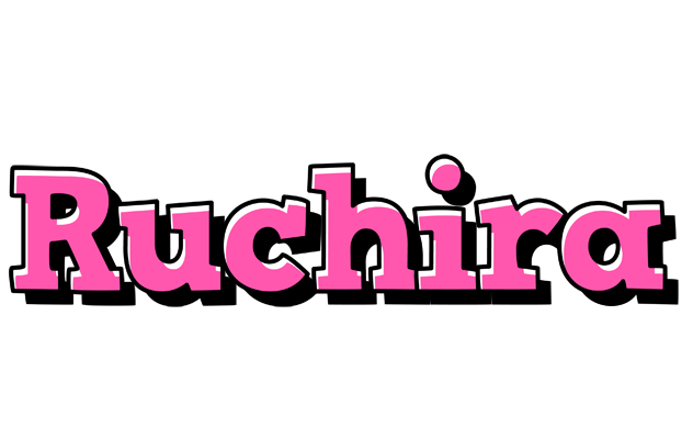 Ruchira girlish logo