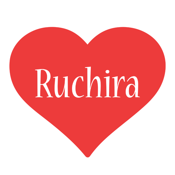 Ruchira love logo