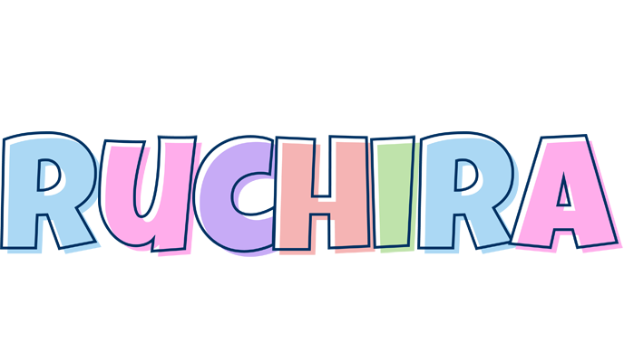 Ruchira pastel logo