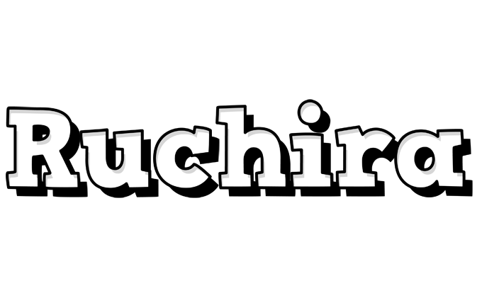 Ruchira snowing logo
