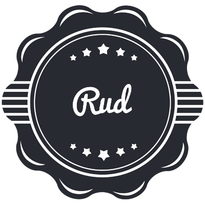 Rud badge logo
