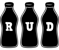 Rud bottle logo