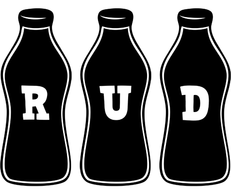 Rud bottle logo
